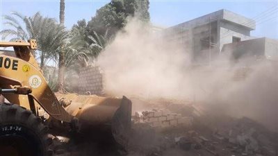 إزالة 49 حالة تعدٍ واسترداد أراضٍ زراعية وأملاك دولة بالشرقية