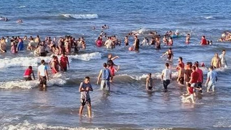 شاطئ جمصة - صورة أرشيفية 