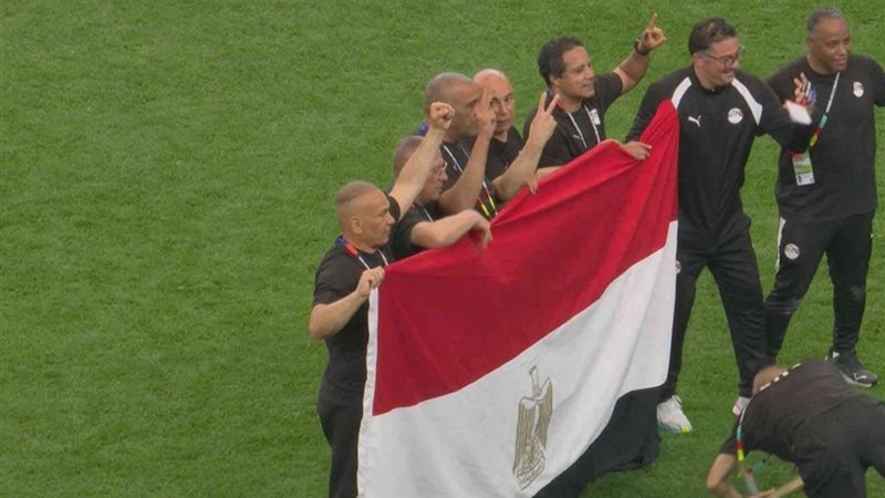 فرحة منتخب مصر