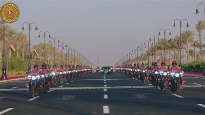 الرئيس السيسى يصل مقر القيادة الاستراتيجية