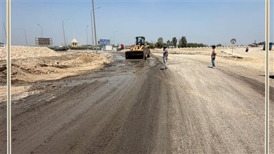 رفع كفاءة دوران محور عدلي منصور بمنطقة شرق النيل ببني سويف