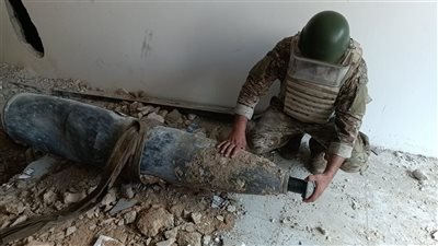 الجيش اللبنانى: تفكيك 4 قنابل طيران غير منفجرة في النبطية وبنت جبيل
