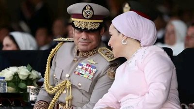 السيدة انتصار السيسي تنشر صورا جديدة من احتفالية افتتاح القيادة الاستراتيجية