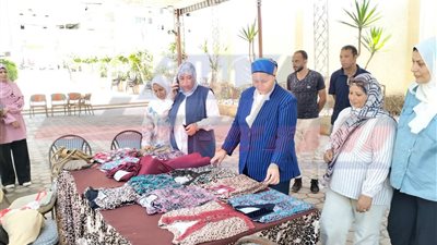 افتتاح معرض «مشروعك» للحرف اليدوية والتراثية بكفرالشيخ