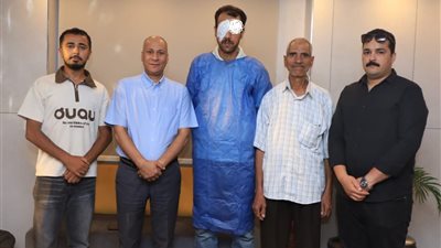 اللجنة الطبية العليا والاستغاثات بالوزراء تستجيب لمواطن يحتاج إلى جراحة ترقيع قرنية 