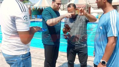 متابعة التزام نادي كفر الشيخ بتطبيق الكود المصري لتأمين المسطحات المائية