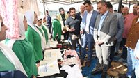 وزير الصناعة يتفقد مصنع شركة النصر للمسبوكات بالجيزة 