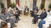 تفاصيل اجتماع رئيس الرعاية الصحية ووفد شعبة محرري الصحة بنقابة الصحفيين لتعزيز الشراكة الإعلامية 