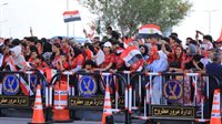 الجماهير تحتشد في مطار العلمين لاستقبال أبطال منتخب مصر 