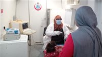 3400 خدمة طبية للمواطنين فى قافلة لصحة بنى سويف بقرية هرم ميدوم 