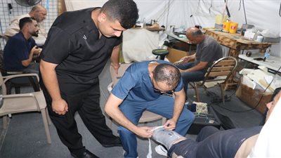 المستشفى الميداني الأردني بجنوب غزة يركب أكثر من 1200 طرف صناعي للمصابين