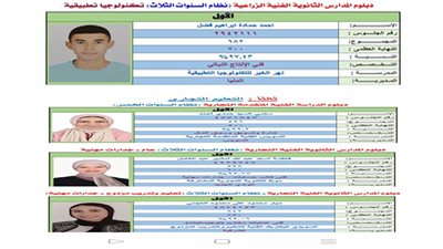 بوابة روزاليوسف تنشر نتيجة أوائل الدبلومات الفنية على مستوى الجمهورية