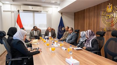 رئيس هيئة الدواء يبحث التعاون مع المجلس القومي للأدوية والسموم بالسودان