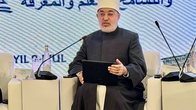 المفتي خلال كلمته