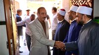 محافظ سوهاج يؤدي صلاة الجمعة بمسجد الشيخ المراغي بمدينة المراغة 