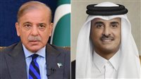 أمير قطر ورئيس وزراء باكستان يؤكدان مواصلة التنسيق لدعم أمن المنطقة وخفض التوتر 