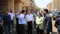محافظ القاهرة يتابع ميدانياَ الحفاظ على تطوير منطقة التبة ويمنع عودة الإشغالات 