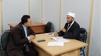 ركن الفتوى بجناح الأزهر بمعرض مكتبة الإسكندرية للكتاب يشهد إقبالًا متزايدًا 