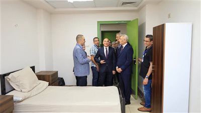 جامعة المنيا: افتتاح السكن الفندقي للأطباء بالمدينة الطبية بطاقة 84 سريرا