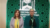 أمل عمار تبحث مع وزيرة المرأة الفلسطينية تعزيز التعاون ودعم التمكين الاقتصادي 