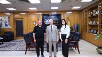 رئيس جامعة المنيا يلتقي رئيس مجلس أمناء جامعة اللوتس لبحث تعزيز التعاون الأكاديمي والتدريب بالمستشفيات الجامعية 