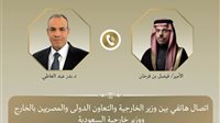 وزيرا خارجية مصر والسعودية يؤكدان رفض التصعيد وحماية الملاحة والتنسيق الإقليمي المشترك 