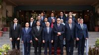 وزير العدل يهنئ رئيس قضايا الدولة بمنصبة الحديد 