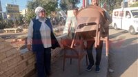 "الشاذلي" تقود حملة مكبرة لإزالة الإشغالات بفوه في كفرالشيخ 