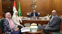 محافظ القليوبية يبحث مع رئيس شركة "مسارات مصر" مقترح امتداد مترو الأنفاق إلى شبين القناطر 