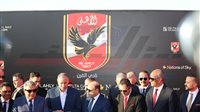 مكي يشهد وضع حجر الأساس لأول فرع للنادي الأهلي بمنطقة الدلتا 