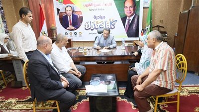 المسؤول والمواطن وجهًا لوجه.. 8 ساعات عملًا ميدانيًا لقطار «كلنا عندك» تفكك مشكلات 120 مواطنًا بأشمون