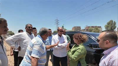 محافظ أسيوط يتابع ميدانيًا إصلاح الكسر المفاجئ بخط طرد محطة صرف المراغي