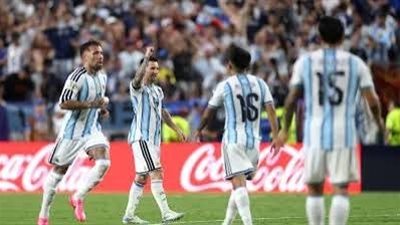 الأرجنتين تواصل الإبهار.. 8 لاعبين مختلفين هزوا الشباك وميسي يقود التانجو نحو حلم اللقب