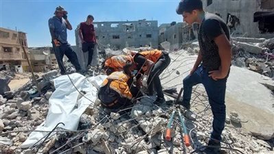 مقتل 7 فلسطينيين وإصابة آخرين في قصف إسرائيلي على قطاع غزة ‏