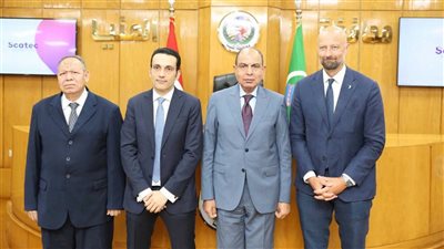  محافظ المنيا يستقبل سفير النرويج وممثلى 