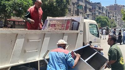 القاهرة تواصل حملاتها لإعادة الانضباط.. وإزالة إشغالات المحال والباعة الجائلين