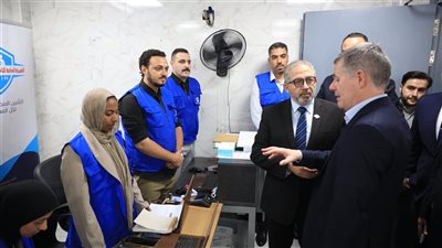 وفد البنك الدولي يزور مركز طب الأسرة الرئيسي بجامعة قناة السويس