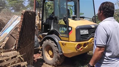 إزالات  فورية لحالات التعدي على الأرض الزراعية بالمنوفية وإجراءات رادعة للمخالفين