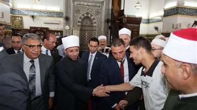 وزير الأوقاف يزور محافظة الدقهلية ويتفقد التصفيات الأولية لـ«دولة التلاوة» بمسجد النصر