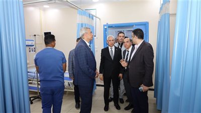 جامعة المنيا.. إضافة 20 سرير عناية متوسطة بوحدة الاستقبال والطوارئ