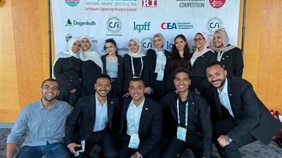 هندسة عين شمس تحصد المركز الثالث عالميًا وأربع جوائز في التصميم الزلزالي