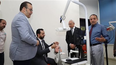 افتتاح 8 معامل جديدة بتجهيزات متقدمة بكلية طب الأسنان بجامعة المنيا الأهلية