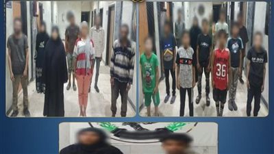 ضبط 8 أشخاص لاستغلال 13 طفلًا في التسول وبيع السلع بإلحاح في الجيزة