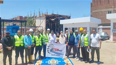  محطة صرف صحي الصباح بالقليوبية تجتاز التفتيش الثالث لشهادة الإدارة الفنية المستدامة TSM