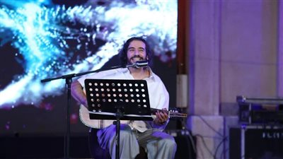 جلسة طرب في ليلة سعد العود بمهرجان الأوبرا الصيفي على المكشوف