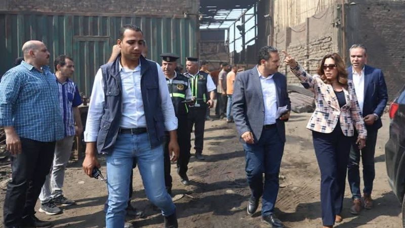 وزيرة البيئة تداهم
