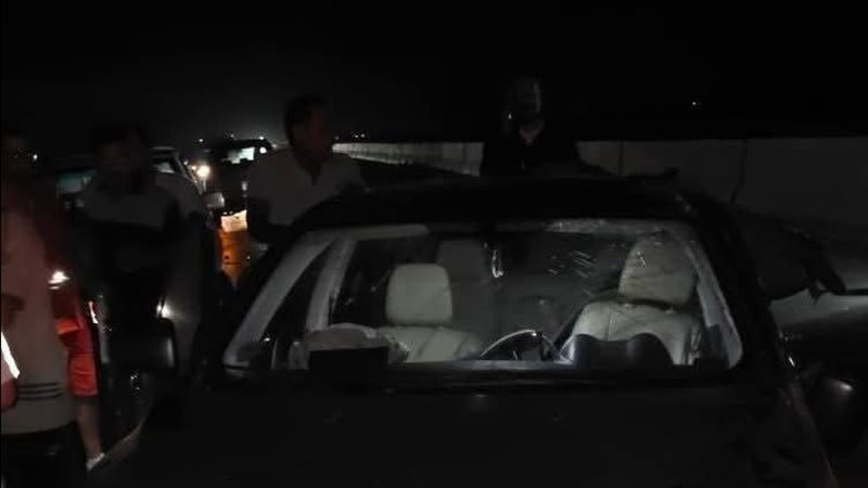 حادث طريق المطرية