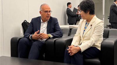 سويلم يبحث مع مبعوث رئيس وزراء اليابان ترتيبات مؤتمر الأمم المتحدة للمياه 2026 