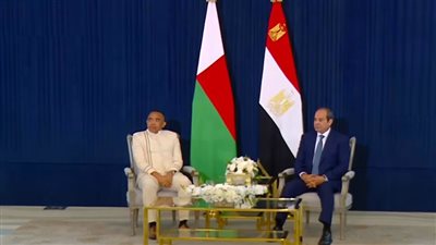 الرئيس السيسي ورئيس مدغشقر يشهدان التوقيع على 5 مذكرات تفاهم