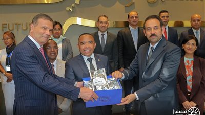 رئيس جمهورية مدغشقر يزور جهاز مستقبل مصر